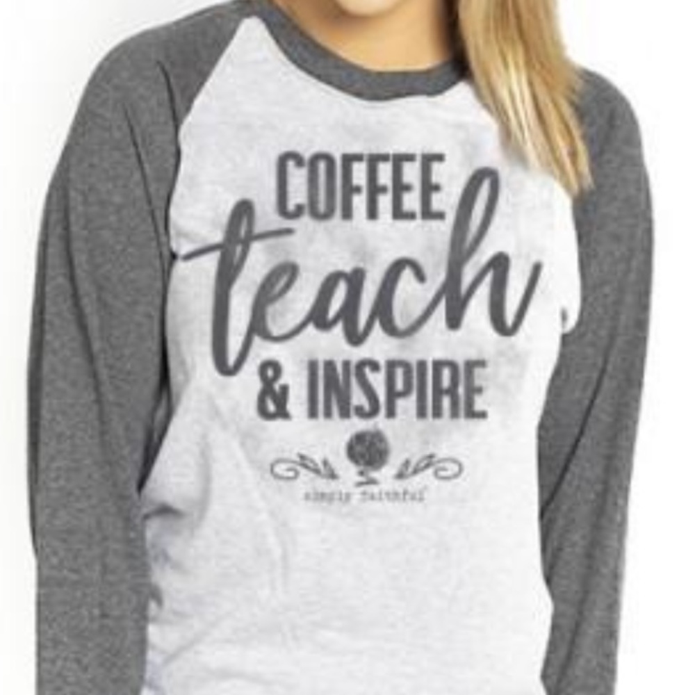 NWT Coffee Teach Inspire sz small simply faithful